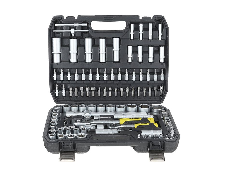 Комплект инструменти 108 части 1/4", 1/2" keltin