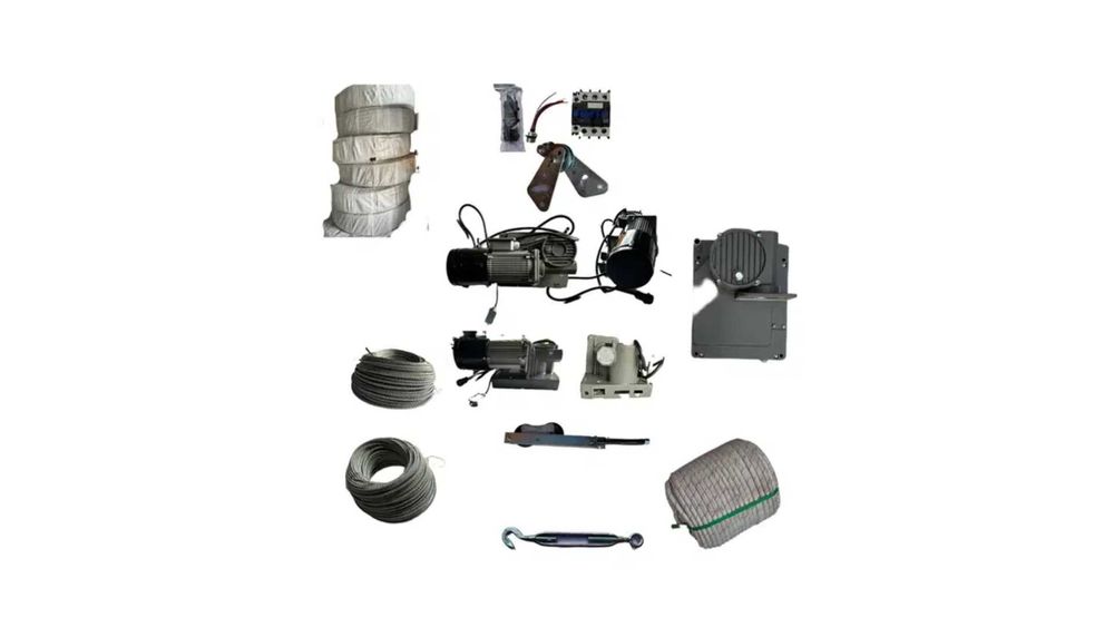 Кабель, хомуты, болты, ловитель Запчасти на строительную люльку zlp630