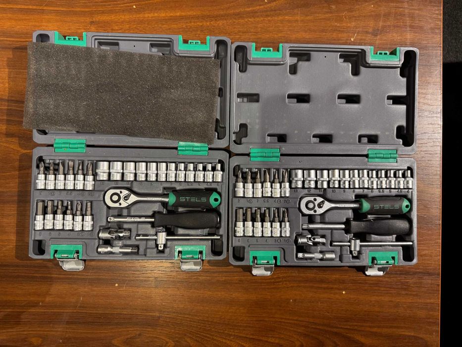 Набор инструментов, 1/4", CrV, пластиковый кейс 29 предм.