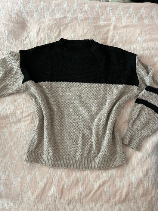 Pullover loose fit si subtire Shein