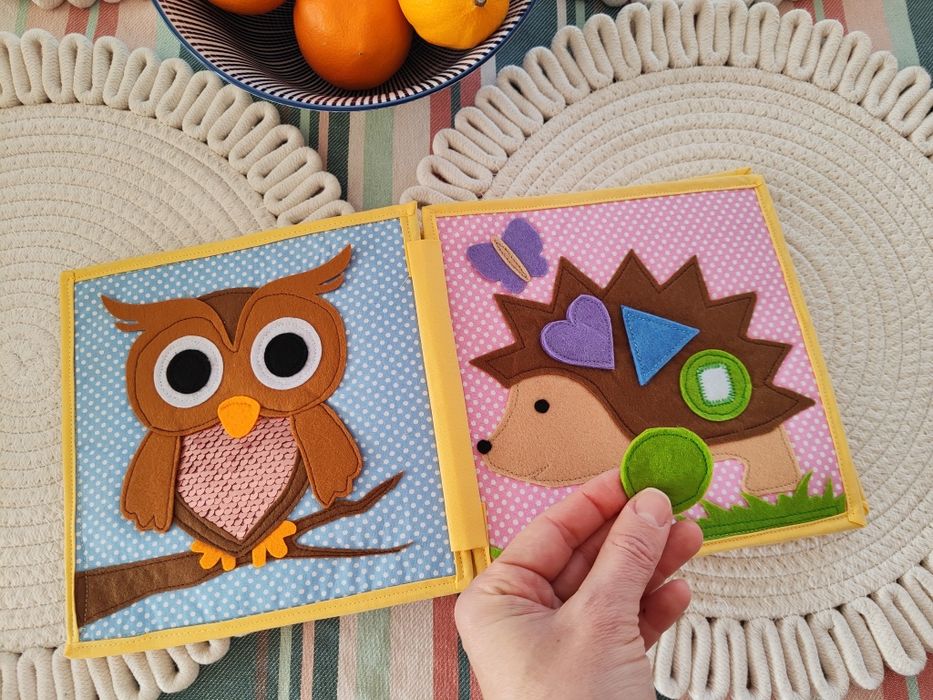 Тиха книжка / Quiet Book – Ръчно изработена с много любов!