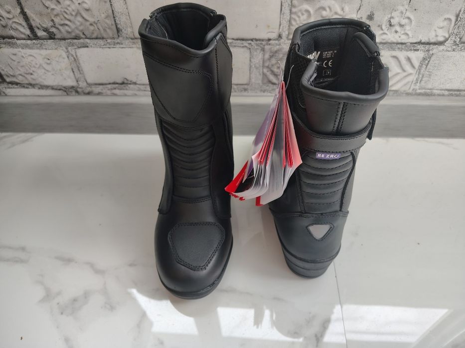 Cizme piele moto dama 38