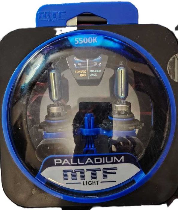 Автомобильные лампы галогенные MTF Palladium HB3