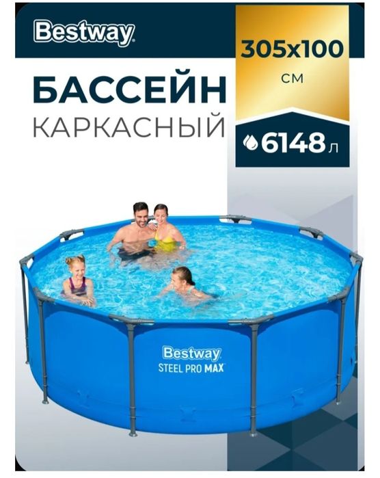 Бассейн каркасный