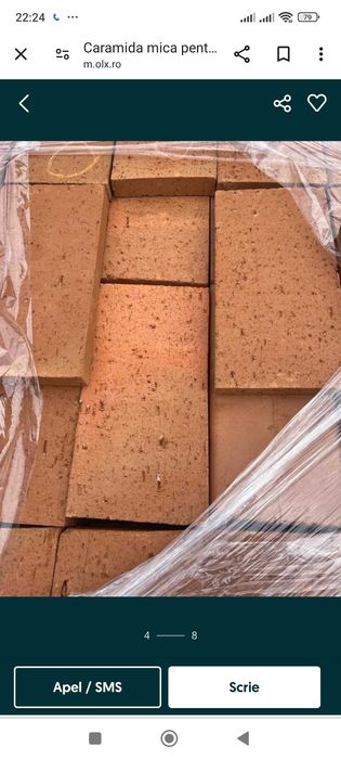 Cărămidă mică de presă pentru sobe de teracotă și nu numai