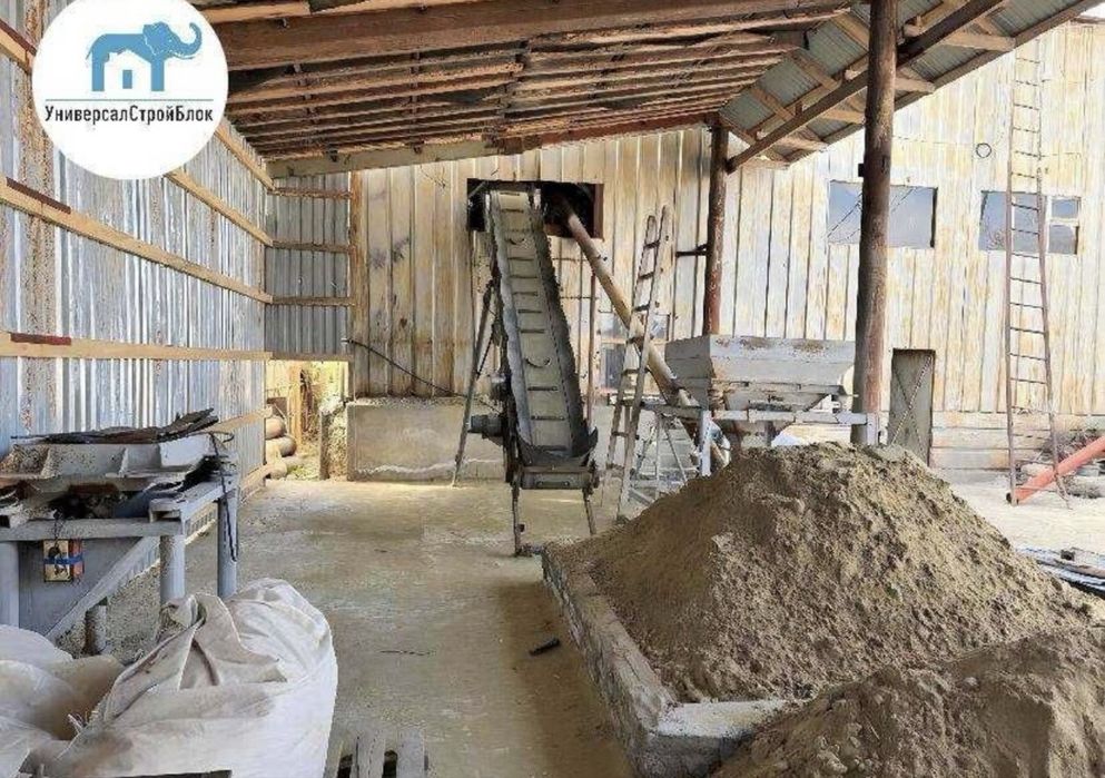 Линия по производству газоблока