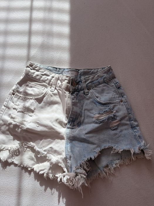 Къси панталонки на Bershka и cropp