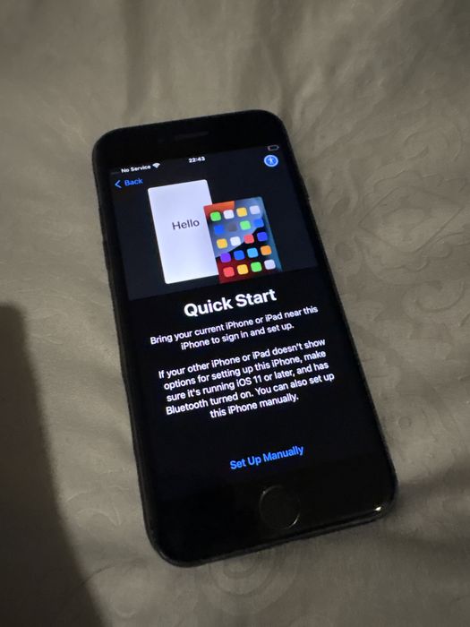 iPhone 7 black.