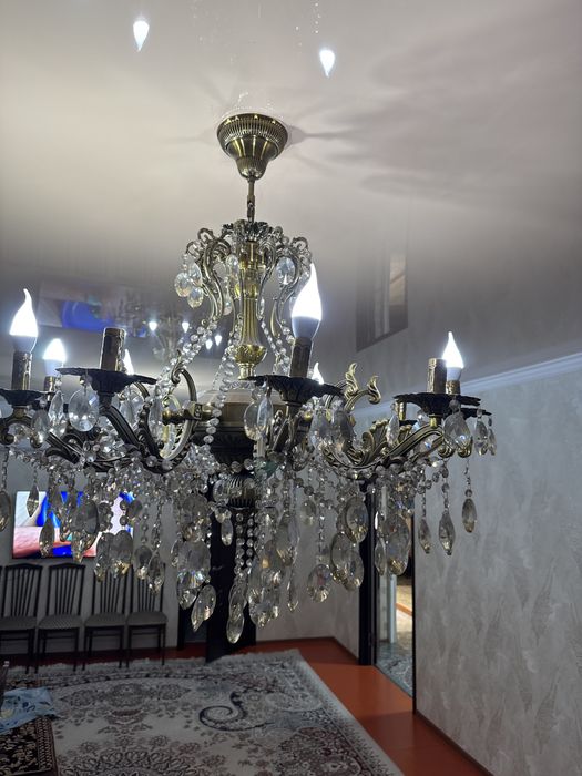 Люстра 10 роджковая