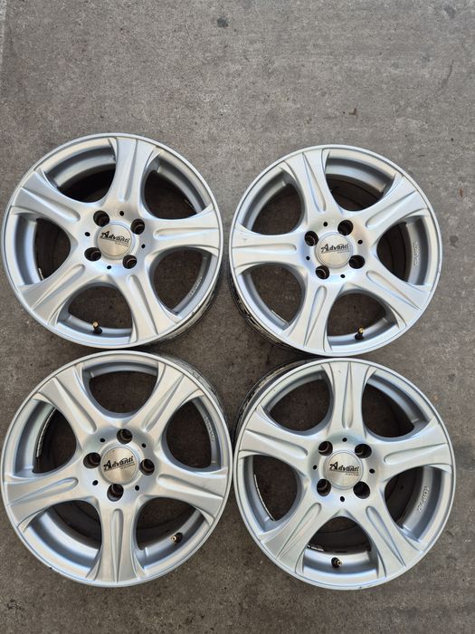Jante R15 4x100 6,5J ET 37 CB 60,1 Dacia Logan Sandero Lodgy Renault Clio Kangoo Megane 2 Twingo Zoe Suzuky Carry Samrt Forfour ForTwo
