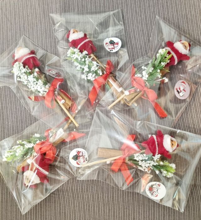 Коледни декорации с лед лампички