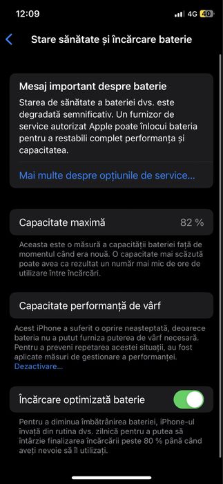 Vand Iphone X,64Gb,82% sanatate