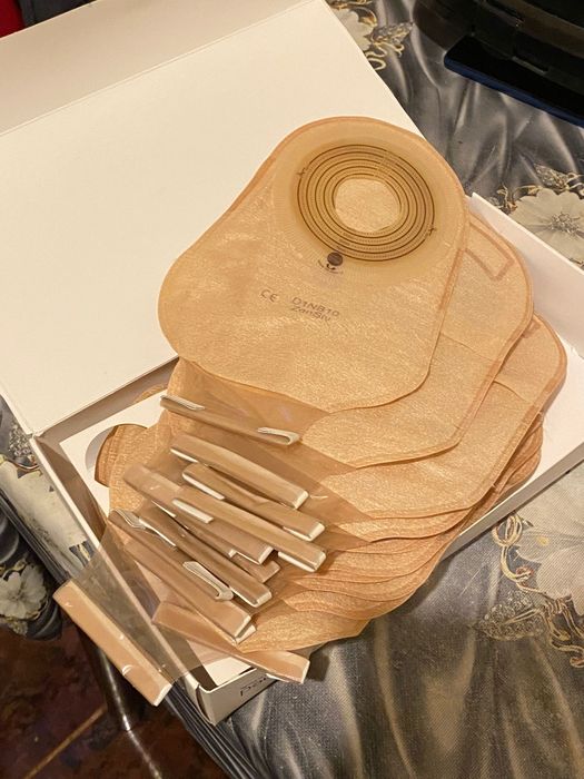 Sac cu evacuare simetric ,opac cu fereastra cu filtru ,d=10 80 mm  pt