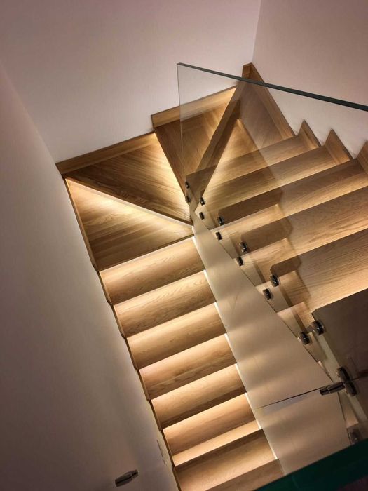 Лестницы для дома на заказ | MDF, шпон, ламинат, фанера, массив