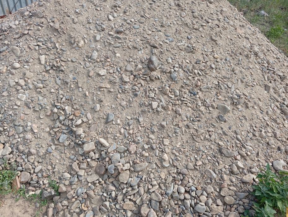 Гравий отсев щебень песок