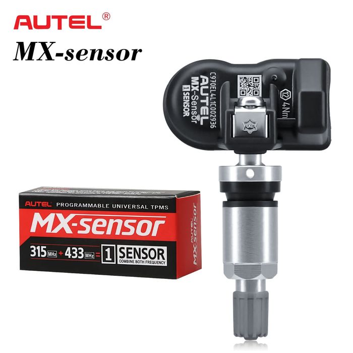 Autel mx sensor tpms, датчик, сензор за налягане в гумите с програмира