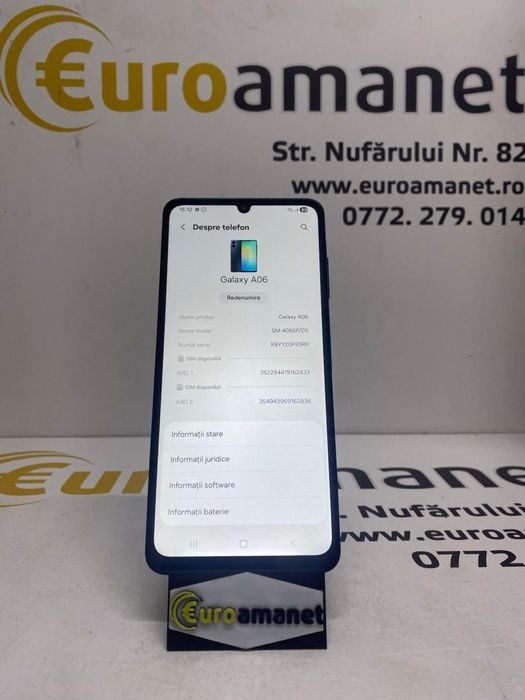Telefon mobil Samsung Galaxy A06, 64GB, 4GB RAM -N2-