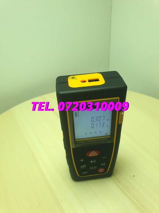 Telemetru Laser Profesional 40m Model 2021