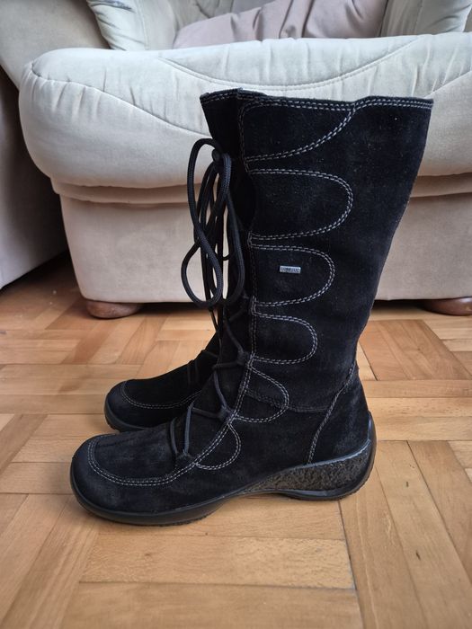 Cizme Legero Gore-Tex, Piele Naturală, Blănite, Damă - 39