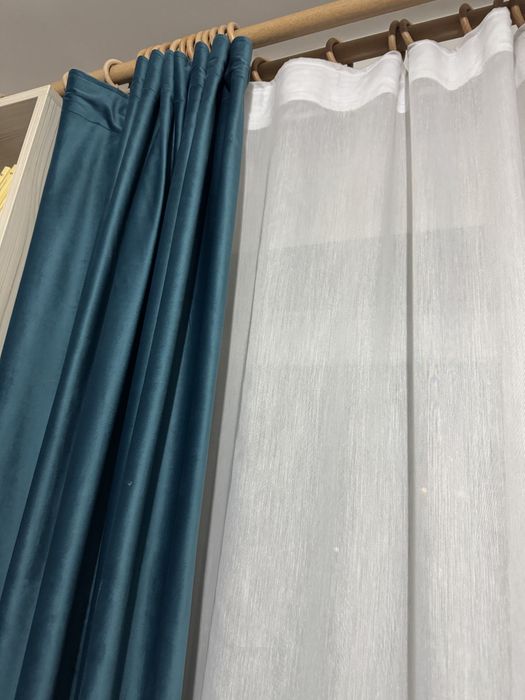 Set draperie cu perdea zi+noapte