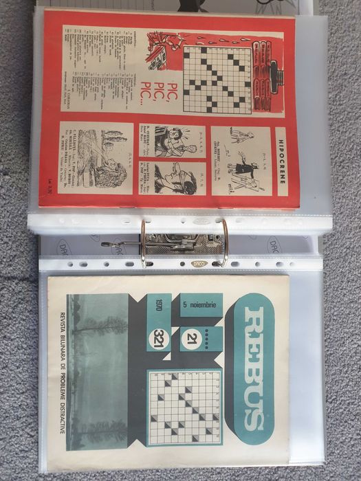 Vand colectie mare revista "Rebus" 1962 - 1973 - 223 numere