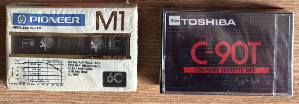 Продам кассеты TOSHIBA; TDK; Pioneer