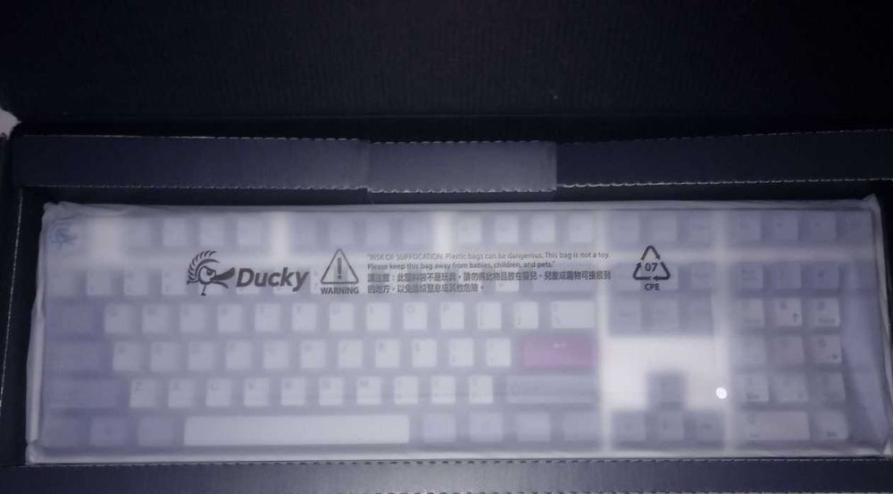 Tastatura Gaming Mecanica RGB Ducky One 3 Mist Grey Noua