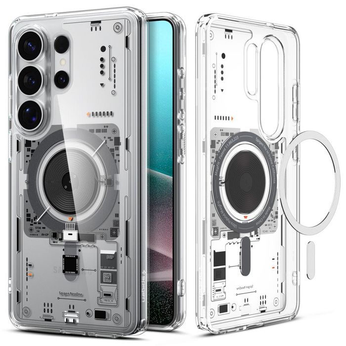 Прозрачен Кейс Spigen Ultra Hybrid Mag Neo One с MagSafe за Galaxy S26 Ultra
