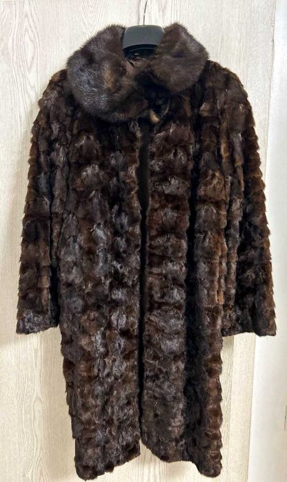 Haina damă, blană naturală nurcă