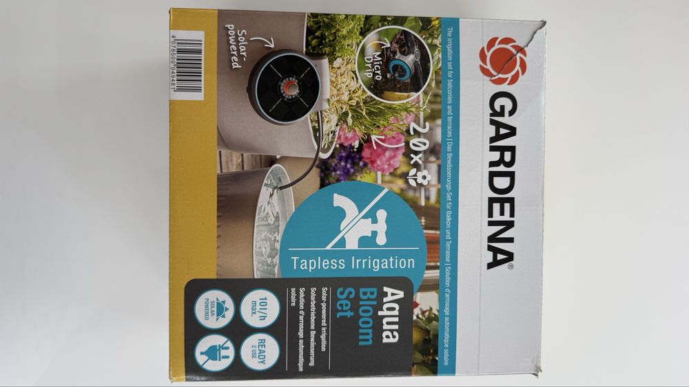 Соларен комплект за капково напояване Gardena AquaBloom