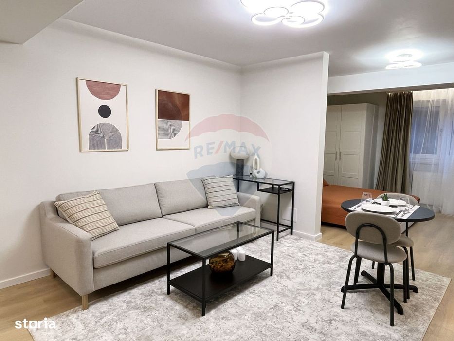 Studio modern, complet mobilat | Nordul Capitalei |
