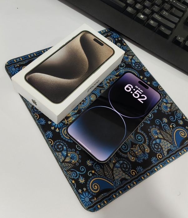 iPhone 14 Pro Max qulay narxda sotuvda bor 128/92%
