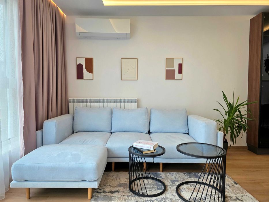 Дава се под наем Двустаен апартамент в ж.Зоопарк - 65 кв.м за 850 € - Снимка #4