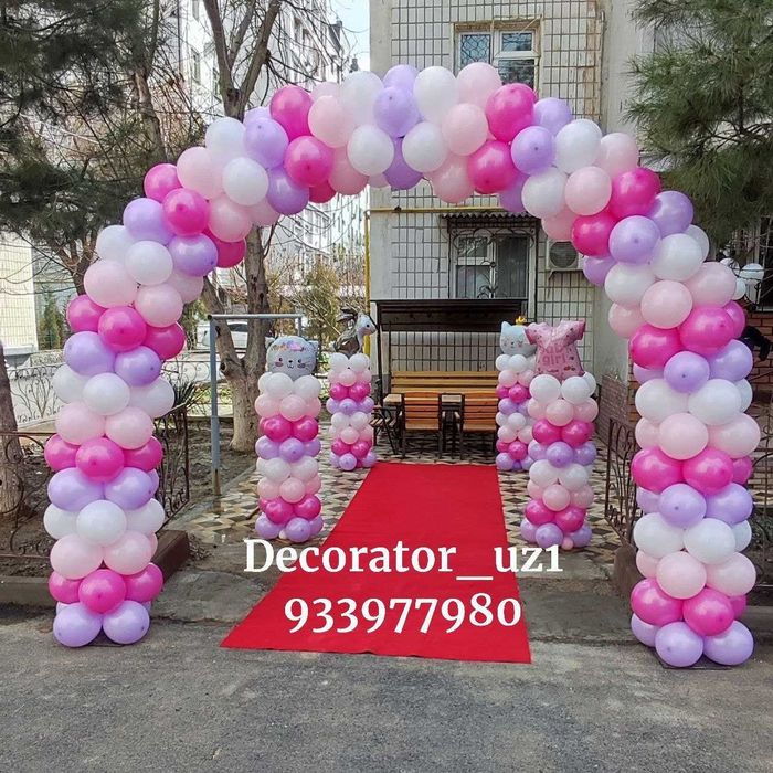 Оформление шарами в Ташкенте
