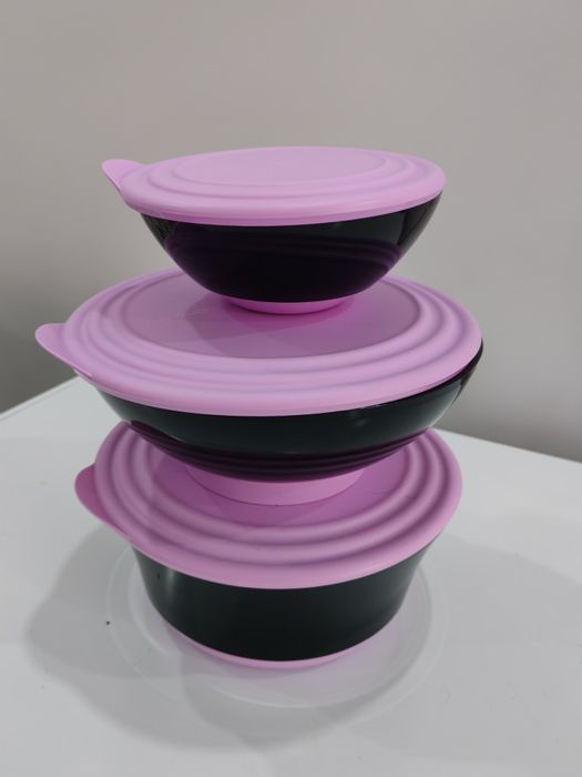 Tupperware набор чашка 2,3/1,5/650гр