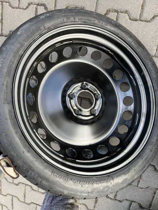 Roata rezerva Slim Ingusta! 5x112mm, dimensiunea 125/70 R19, Audi A4 A5 A6 A7 A8 Mercedes