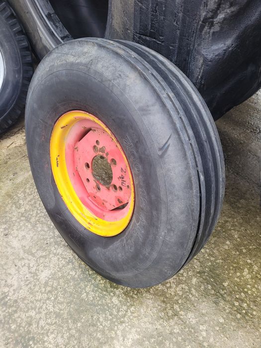 Jantă complectă, remorcă, Dunlop 7.00-12 (5prezoane)