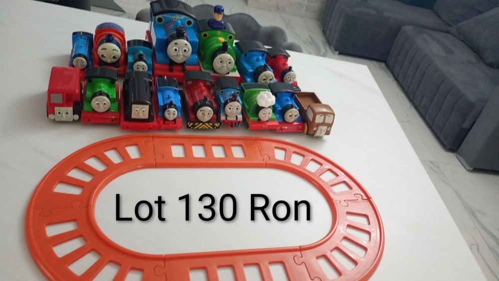 Trenulețe  Thomas locomotive Lot mare