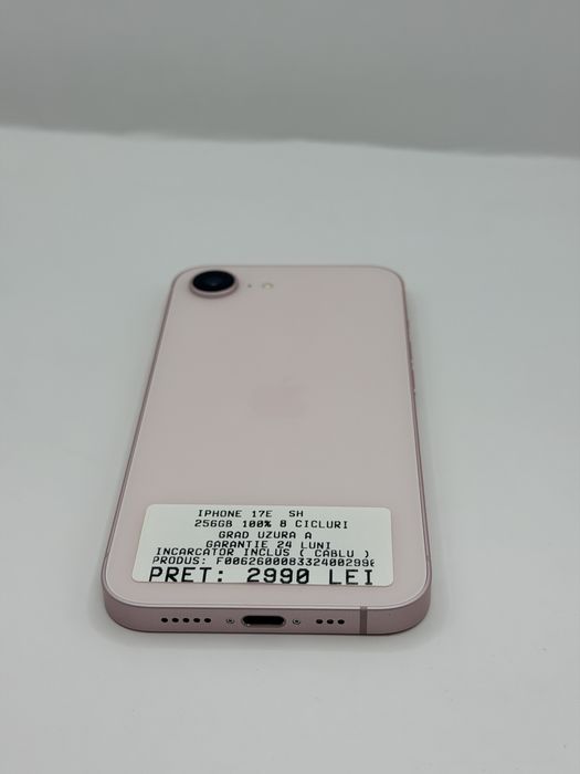 Iphone 17E 256GB 100% Garantie Rate BuyBack - iphonezone.ro
