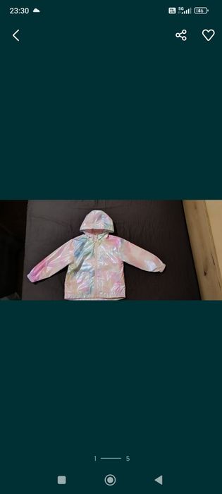 Ново красиво яке за момиче размер 110