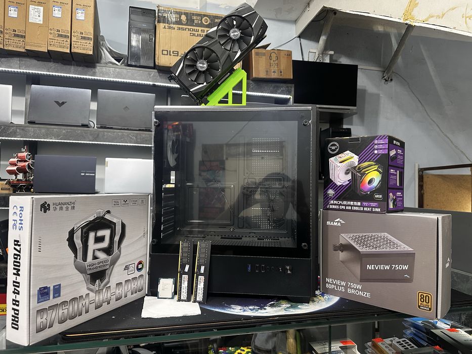 YANGI Personal Kompyuter intel core i5-12400F RTX2080