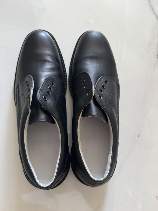 Pantofi din piele pompieri (iarna)