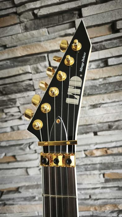 Chitară electrică ESP LTD Mirage Deluxe ’87 Snow White - Korea - Floyd Rose - Seymour Duncan - NOUĂ - GARANȚIE!