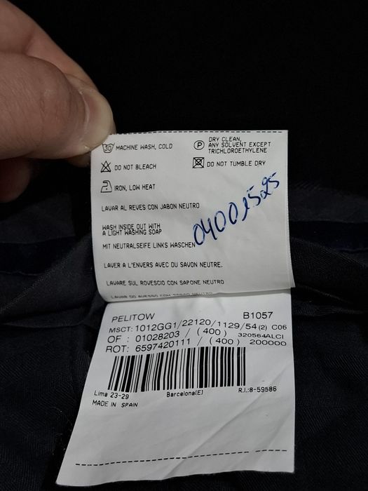 Pantaloni eleganți Burberry London bărbați marime XL (54), 60% Lână