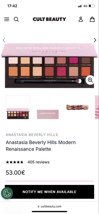палитри сенки за очи anastasia beverly hills