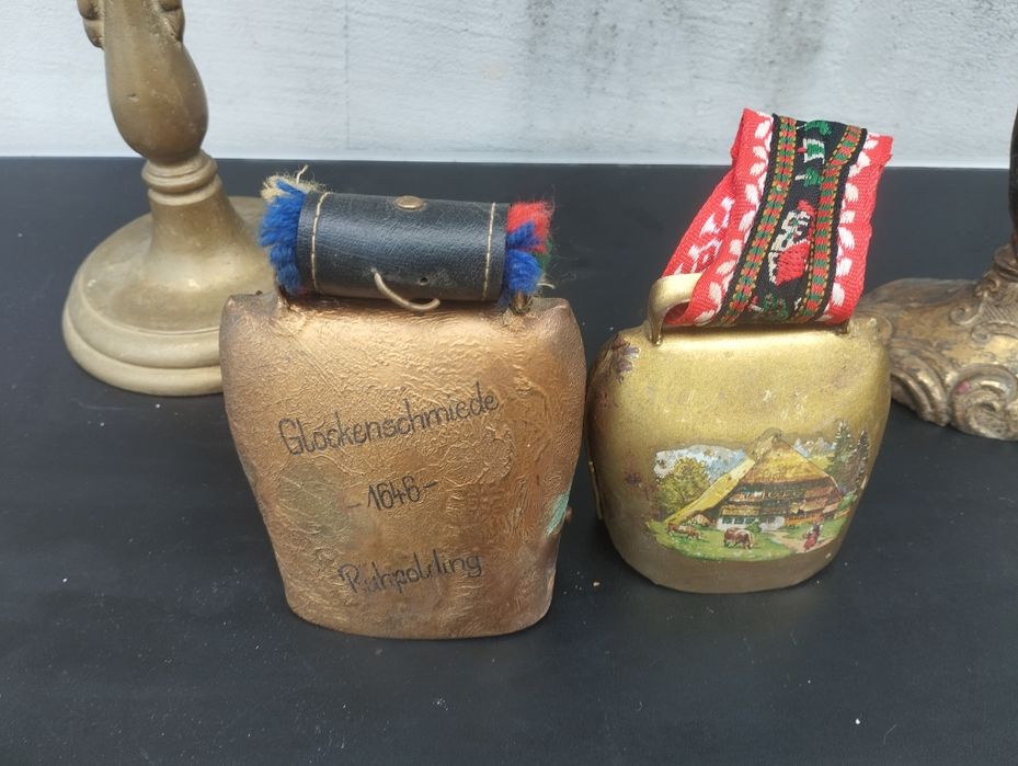 Месингов свещник 3ка, месингов свещник единична , швейцарска хлопка