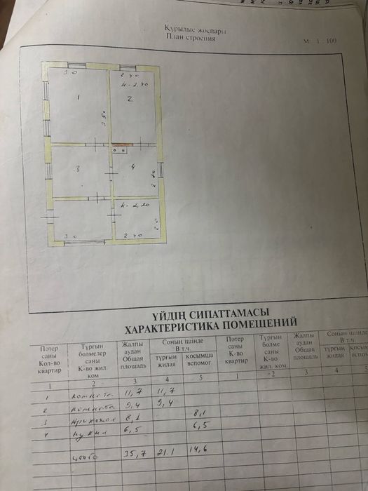 Продается деревянный дом с. Новопокровка