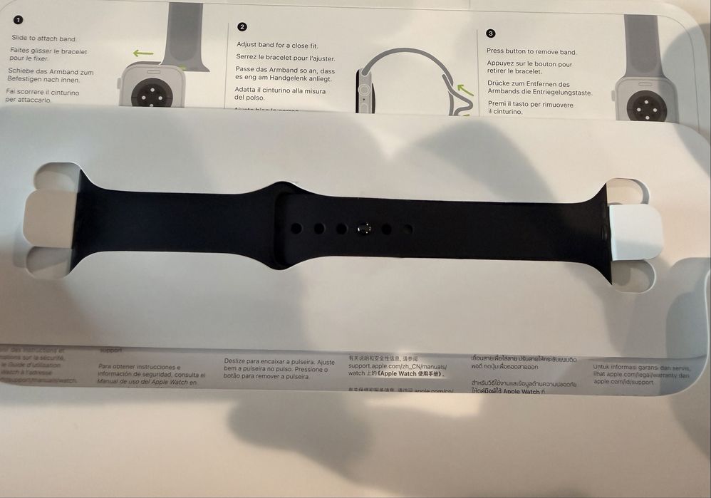 Смарт часовник Apple Watch S10 Jet Black