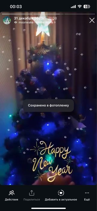 Продается ёлка. Шымкент. Самовывоз