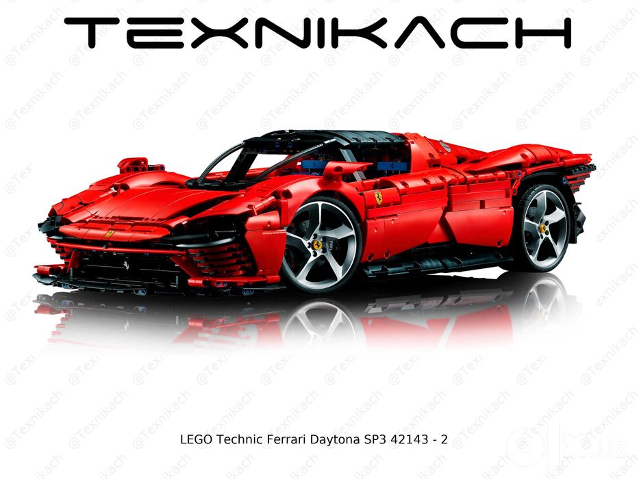 LEGO Technic Ferrari Daytona SP3 42143 • Yetkazib berish: 624 у.е ...